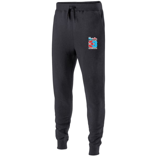 2024 Big Shoulders 60/40 Fleece Jogger WITH LOGO - Carbon Heather E83 / Adult Small