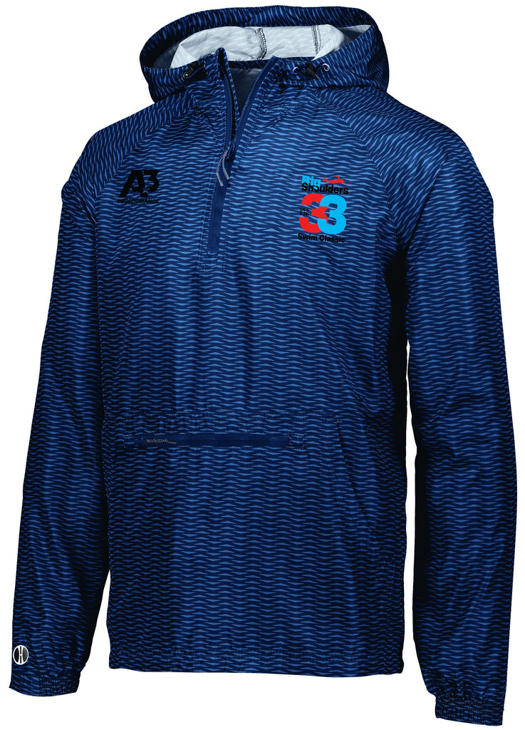 2024 Big Shoulders Range Packable Pullover - Navy / Adult Small