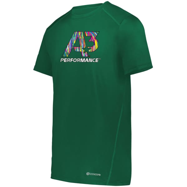 A3 Performance Coolcore® Essential Tee - Small / Dark Green 035 - Team Apparel