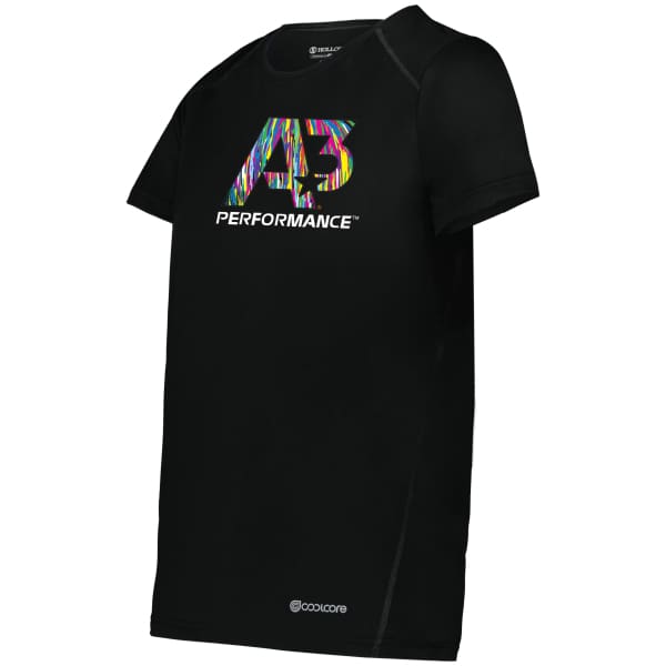 A3 Performance Ladies Coolcore® Essential Tee - Small / Black 080 - Team Apparel