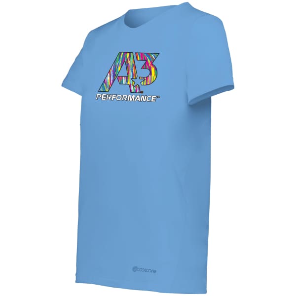 A3 Performance Ladies Coolcore® Essential Tee - Small / Columbia Blue 089 - Team Apparel