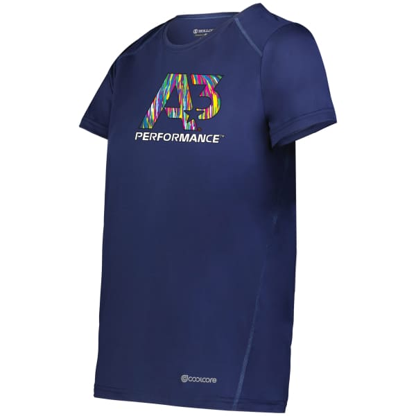 A3 Performance Ladies Coolcore® Essential Tee - Small / Navy 065 - Team Apparel