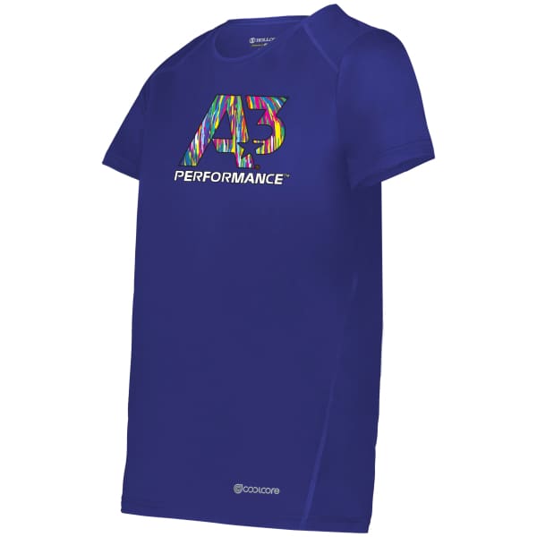 A3 Performance Ladies Coolcore® Essential Tee - Small / Purple 747 - Team Apparel