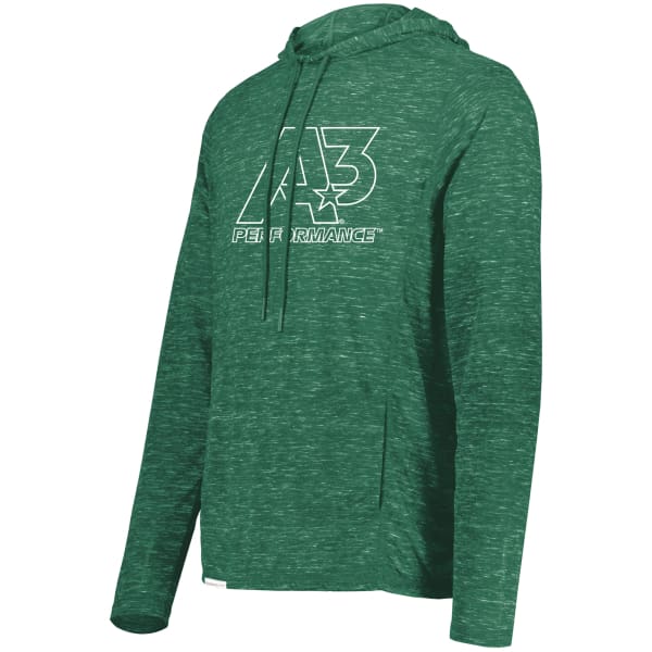 A3 Performance Monterey Hoodie - Dark Green Heather V97 / Adult X-Small - Apparel