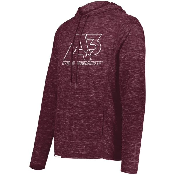 A3 Performance Monterey Hoodie - Maroon Heather T09 / Adult X-Small - Apparel