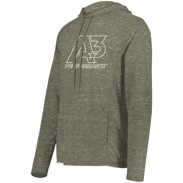 A3 Performance Monterey Hoodie - Olive Heather 49N / Adult X-Small - Apparel