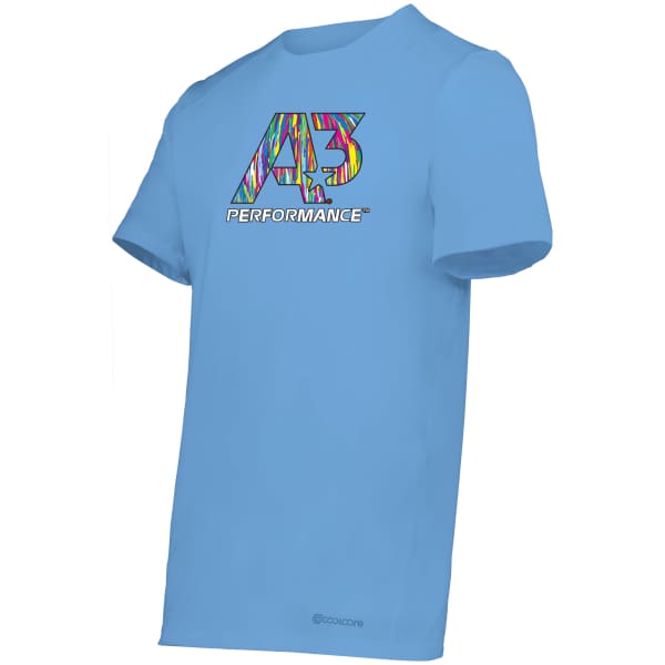 A3 Performance Youth Coolcore® Essential Tee - Youth Small / Columbia Blue 089 - Team Apparel