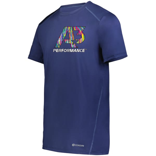 A3 Performance Youth Coolcore® Essential Tee - Youth Small / Navy 065 - Team Apparel