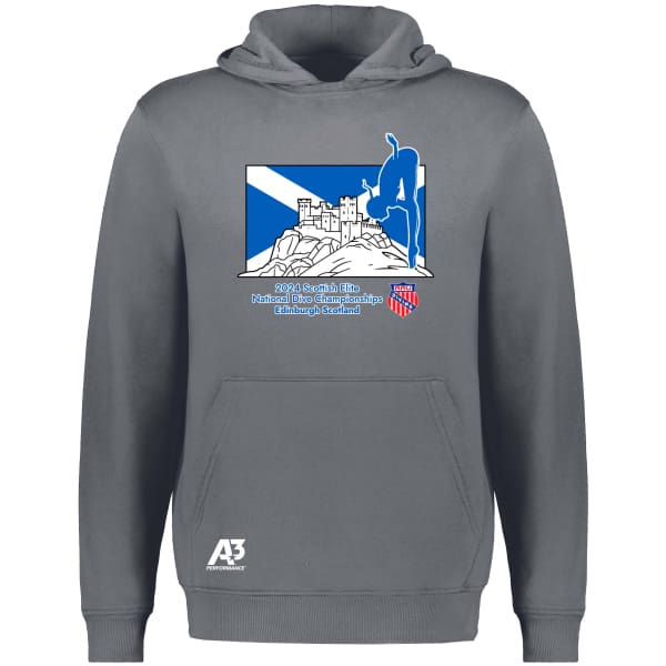 AAU SCOTLAND DIVE EVENT 60/40 Hoodie - Gray / Small - AAU - USA