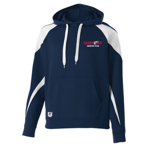 Barracuda Prospect Hoodie - Youth Small / Navy/White - Barracuda Aquatic Club