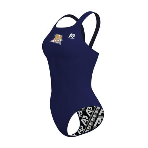 BASS Female Sprintback w/ logo - BASS Swim Club