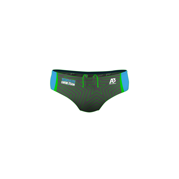 Custom Sublimated TEST Brief Suit - Texas Elite Swim Team