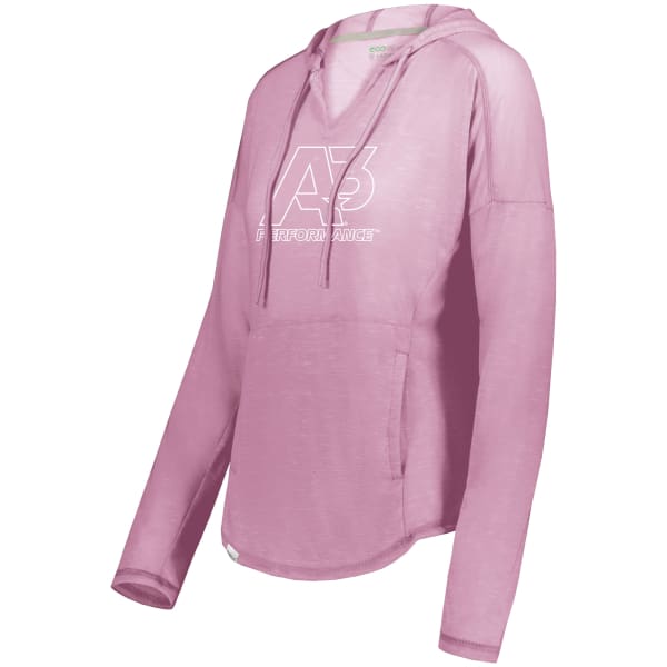 Ladies Monterey Hoodie - Dusty Rose Heather 73N / Adult X-Small - Apparel