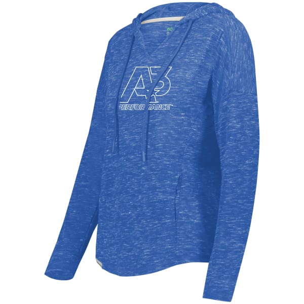 Ladies Monterey Hoodie - Royal Heather U55 / Adult X-Small - Apparel