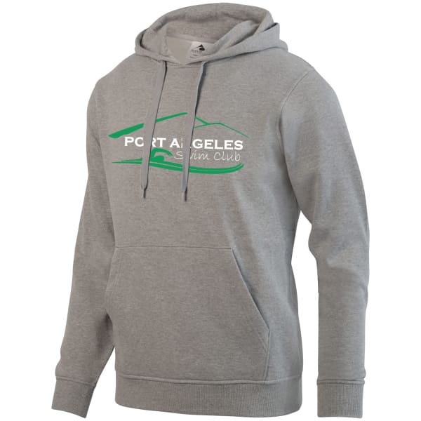 PASC 60/40 Fleece Hoodie - Gray / S - Port Angeles Swim Club