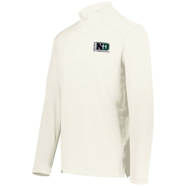 PND Ventura Soft Knit 1/4 Zip Pullover - Birch 907 / Small - Peoria Notre Dame Swimming & Diving