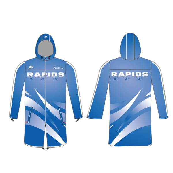 Rapids Swim Team Custom Team Parka - Rapids Swim Team