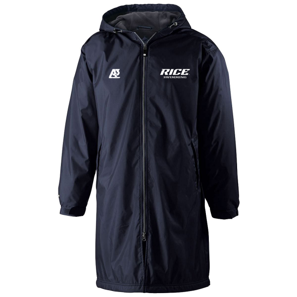 Rice Swimming Conquest Jacket - Adult Small / Navy - rice