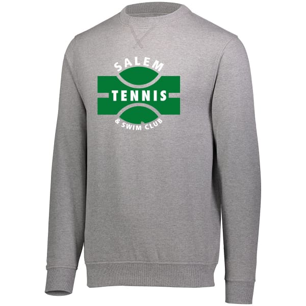 STSC Fleece Crew - Gray / Adult XS - Salem Tennis + Swim Club