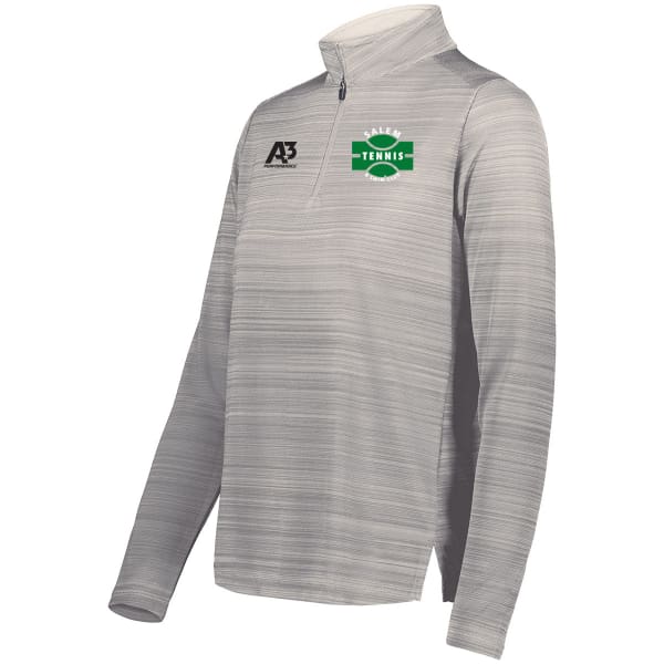 STSC Pursuit Pullover - Gray / Ladies Small - Salem Tennis + Swim Club