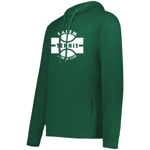 STSC Ventura Hooded Pullover - Dark Green / Small - Salem Tennis + Swim Club