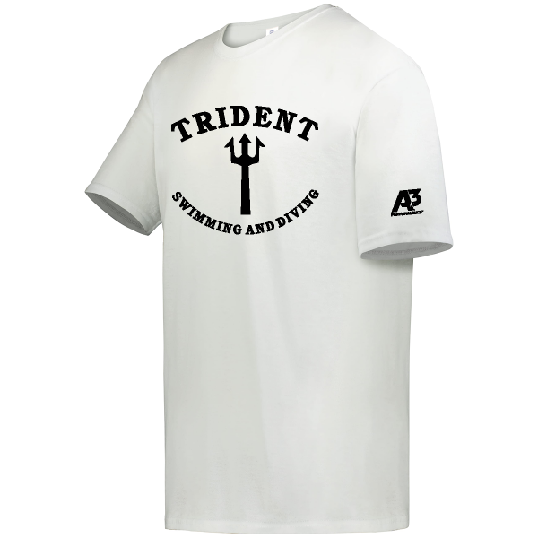 Trident Team T-Shirt - White / Small - Welcome! Ladysmith High School Swim Team