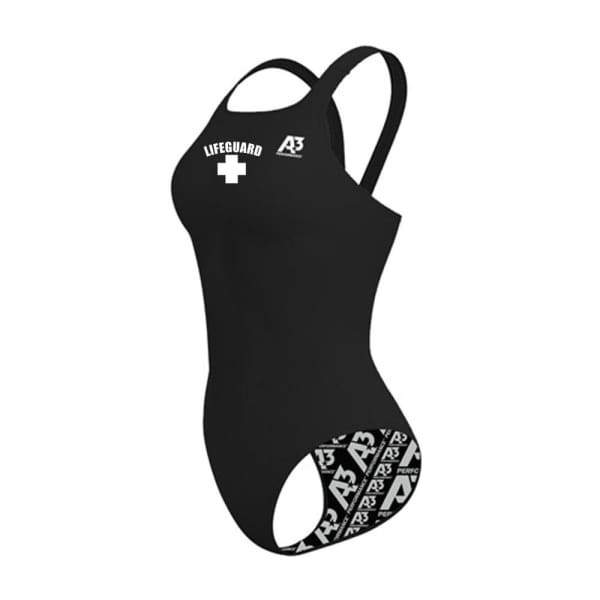 A3 Performance Guard Female Sprintback Swimsuit w/ logo