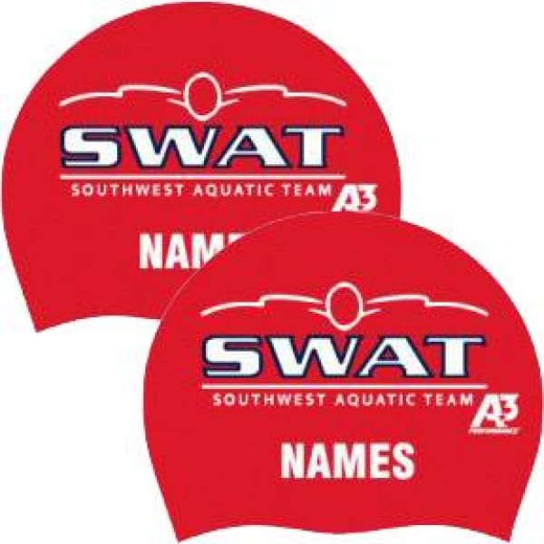 Swat Silicone Caps 2-pack With Names – A3 Performance